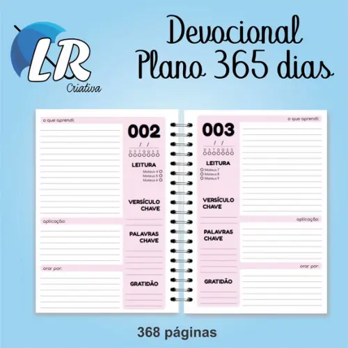 Planner Devocional 365 Dias