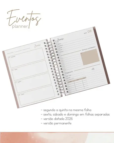 Planner Evento 2026