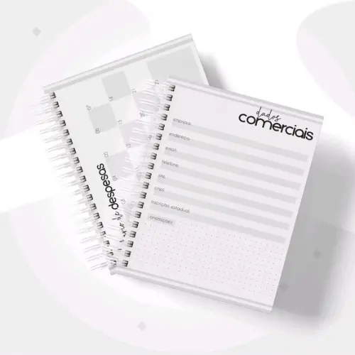 Planner financeiro para empresa Masculino