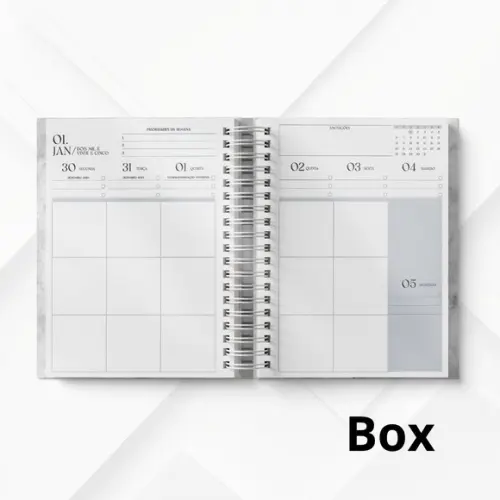 Planner Masculino 2026