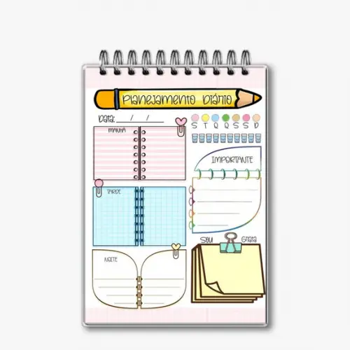 Planner Semanal S Professora
