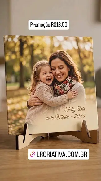 Quadro Personalizado Dia das Mães