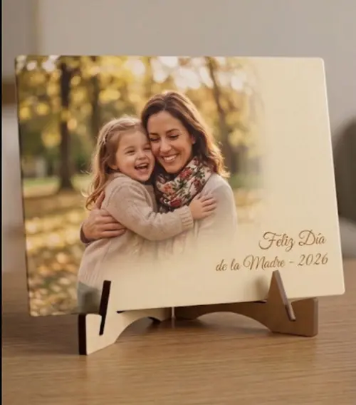 Quadro Retangular Personalizado Dia das Mães