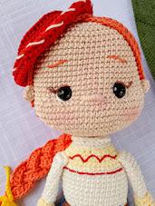 Boneca Jessie Toy Story Amigurumi