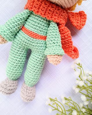 Boneco Pequeno Príncipe Amigurumi