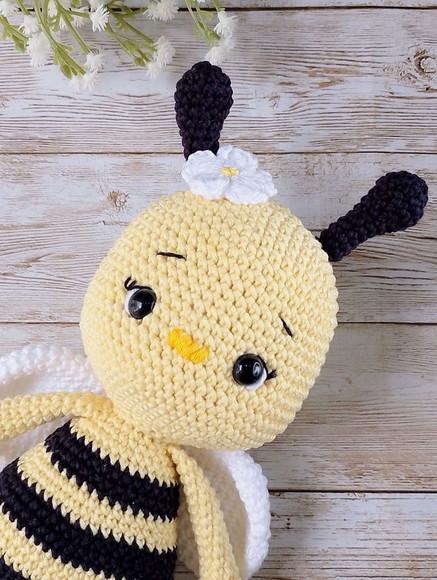 Abelhinha de Crochê Amigurumi