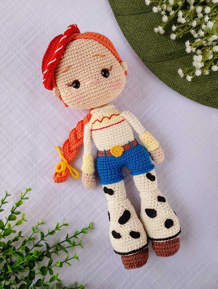 Boneca Jessie Toy Story Amigurumi