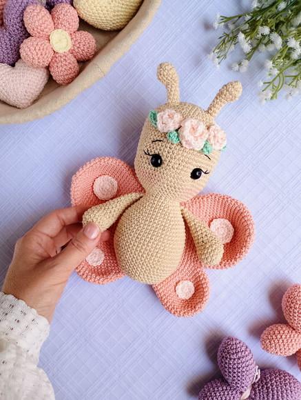 Borboleta Amigurumi