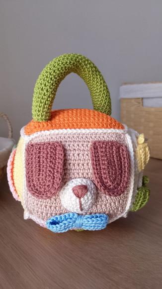 Cubo Interativo Crochê Amigurumi