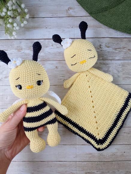 Kit Abelhinha Amigurumi Crochê