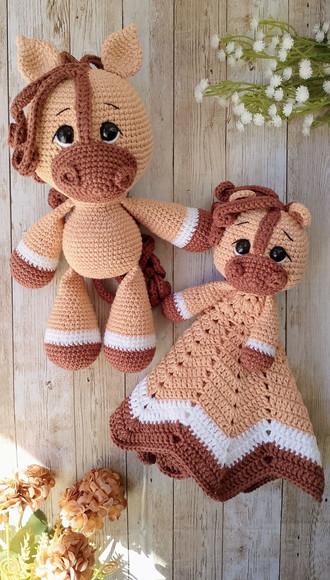 Kit Cavalinho Amigurumi Crochê