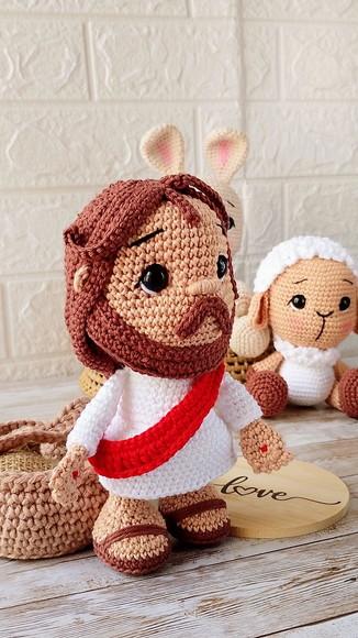 Kit Bonecos Páscoa Amigurumi Crochê