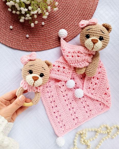 Kit Ursa de Crochê Amigurumi