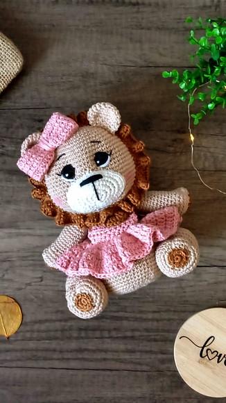Leoa Luiza Amigurumi
