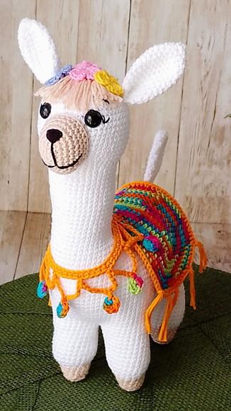 Lhama de Crochê Amigurumi