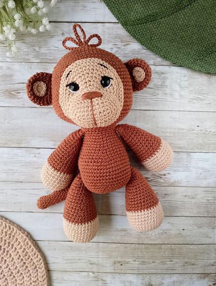 Macaco Amigurumi Crochê