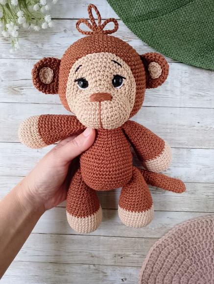 Macaco Amigurumi Crochê