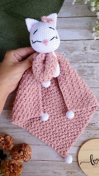 Naninha Gatinha Amigurumi Crochê
