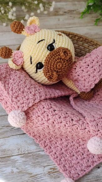 Naninha Girafa Amigurumi Crochê