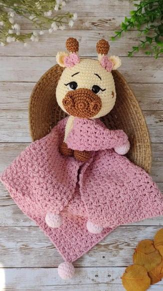Naninha Girafa Amigurumi Crochê