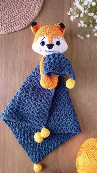 Naninha Raposa Amigurumi Crochê