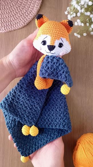 Naninha Raposa Amigurumi Crochê