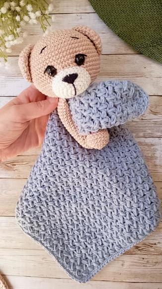 Naninha Ursinho Amigurumi Crochê