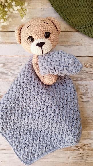 Naninha Ursinho Amigurumi Crochê
