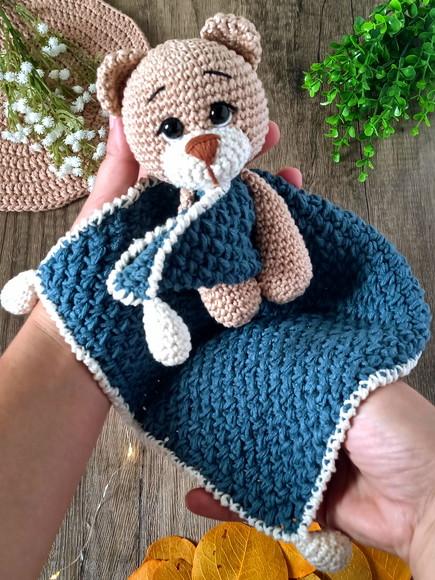 Naninha Urso de Crochê Amigurumi