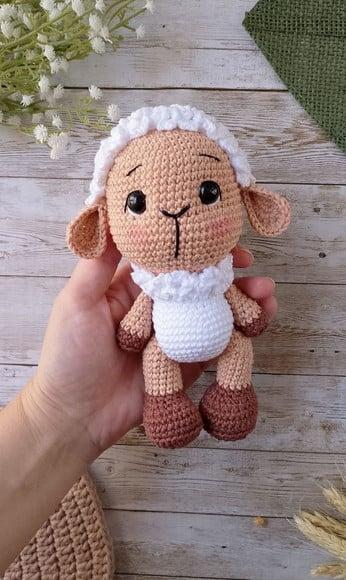 Ovelha Amigurumi Crochê