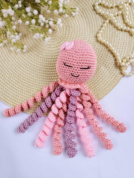 Polvo Amigurumi Crochê