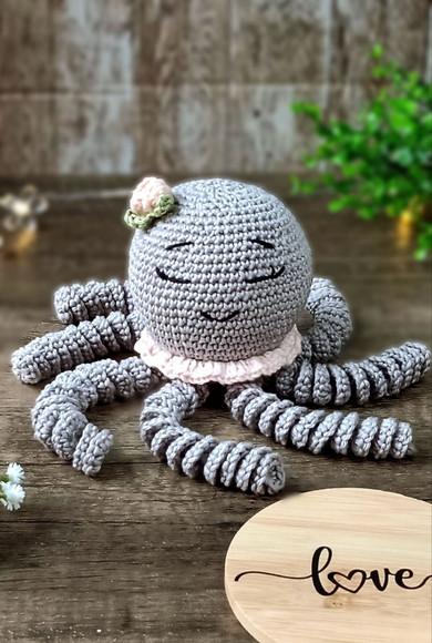 Polvo Amigurumi Crochê