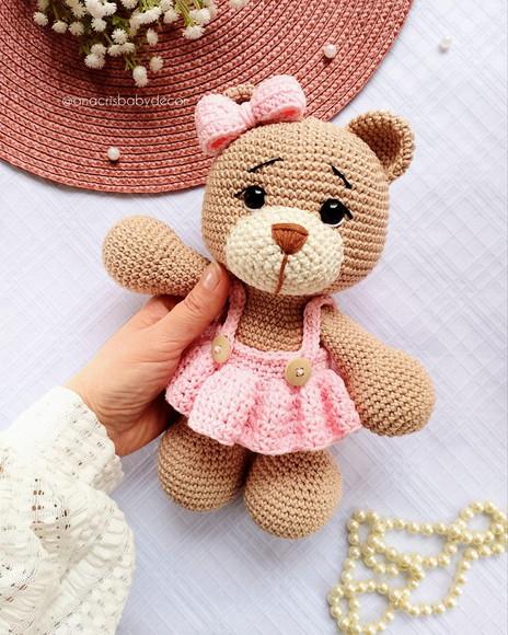 Ursa de Crochê Amigurumi