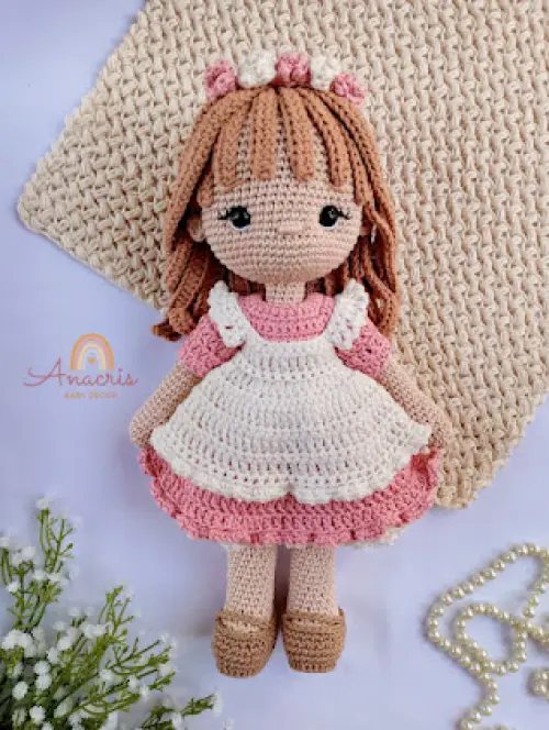 Boneca de Crochê Amigurumi