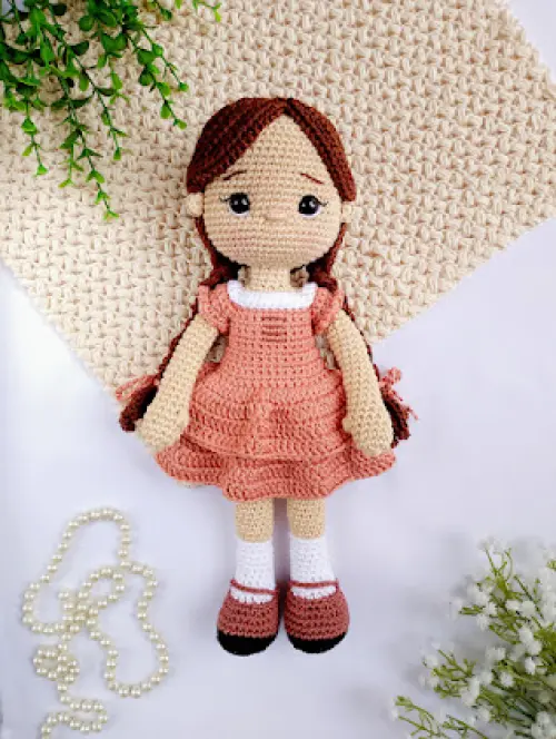 Boneca de Crochê Amigurumi