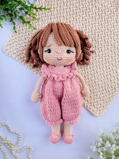 Boneca de Crochê Amigurumi