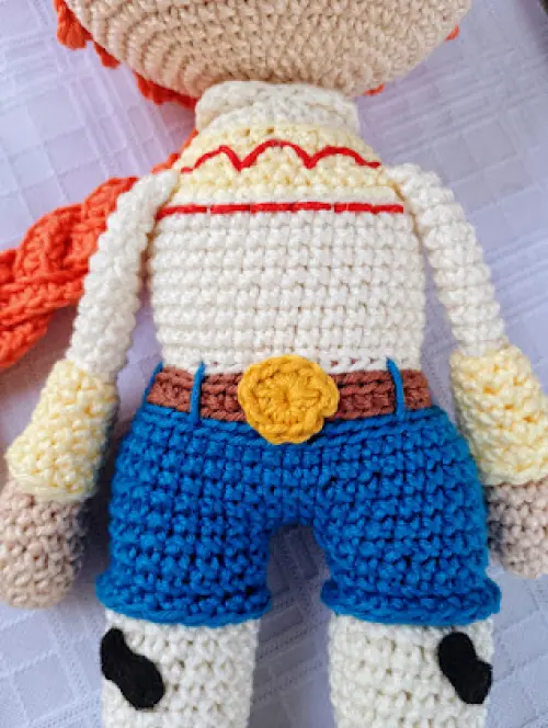 Boneca Jessie Toy Story Amigurumi