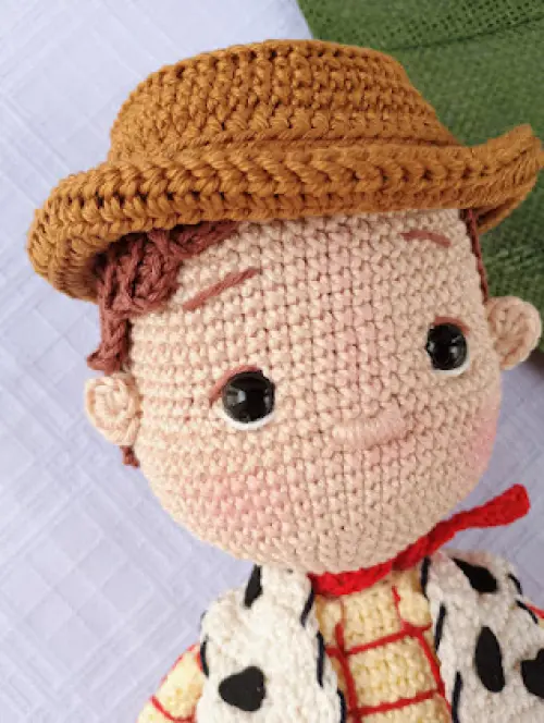 Boneco Woody Toy Story Amigurumi