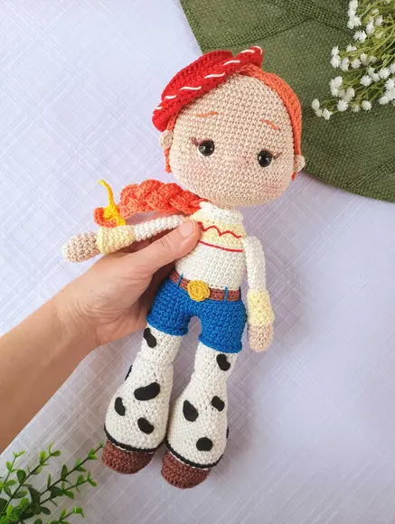 Boneca Jessie Toy Story Amigurumi