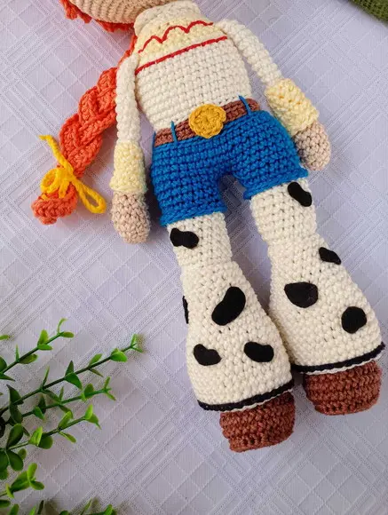Boneca Jessie Toy Story Amigurumi