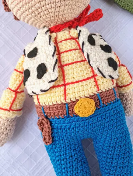 Boneco Woody Toy Story Amigurumi