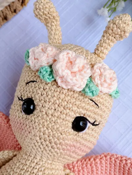 Borboleta Amigurumi