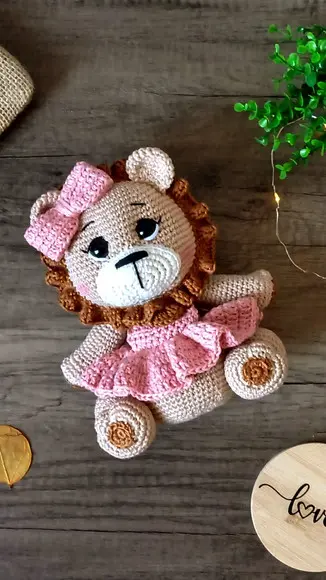 Leoa Luiza Amigurumi