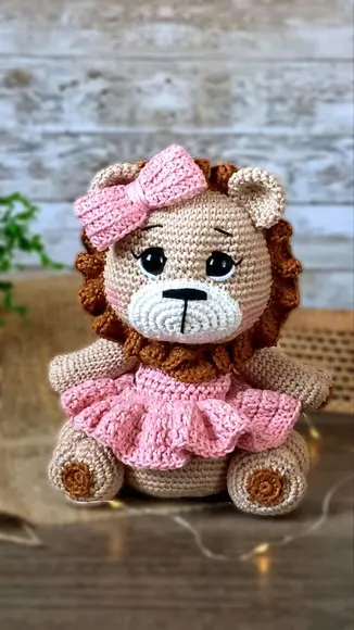 Leoa Luiza Amigurumi