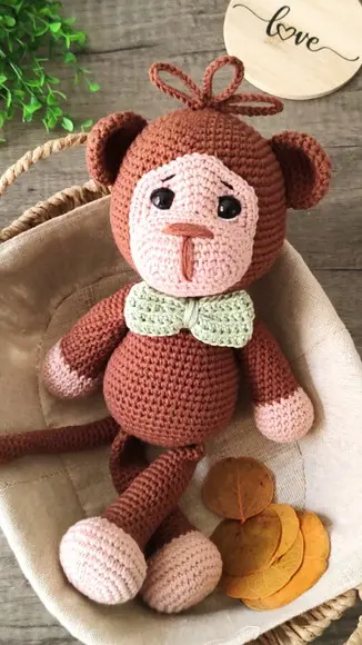 Macaco Caco Amigurumi