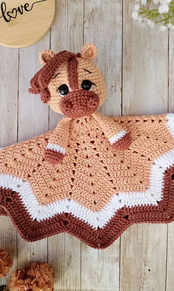 Naninha Cavalinho Amigurumi Crochê