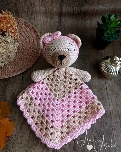 Naninha Ursa Amigurumi