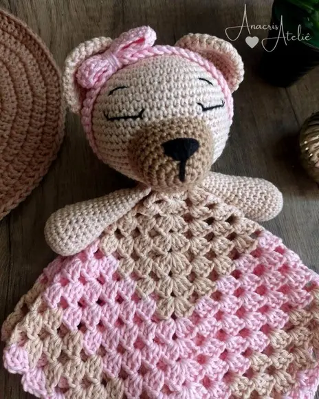 Naninha Ursa Amigurumi
