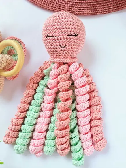 Polvo Amigurumi Crochê