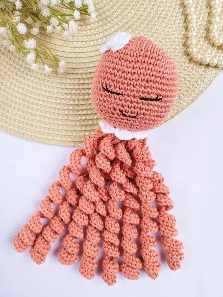 Polvo Amigurumi Crochê